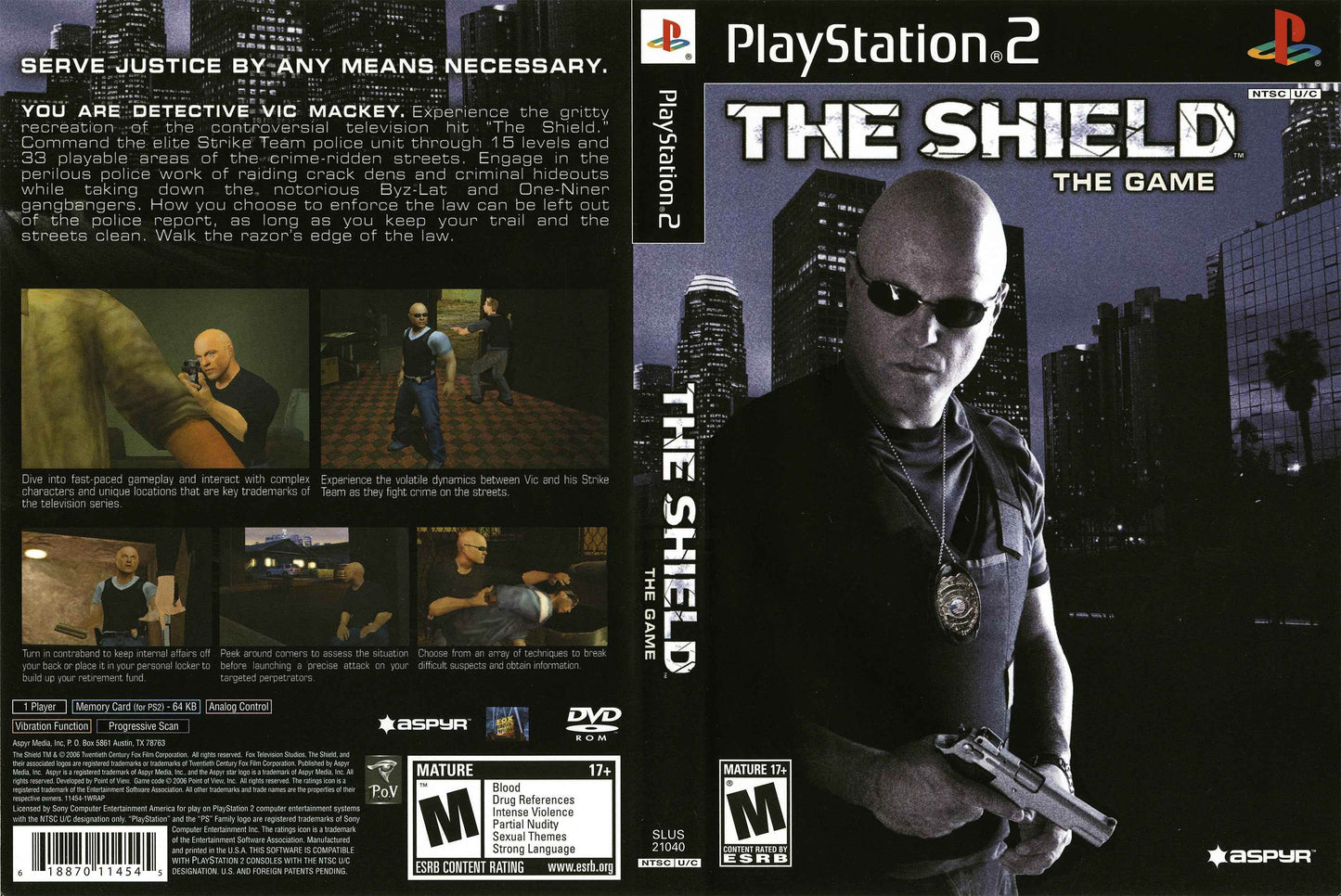 The Shield The Game Cover Art - WOI Solutions