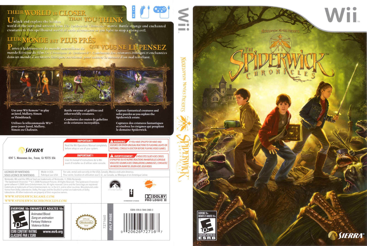 The Spiderwick Chronicles Cover Art - WOI Solutions