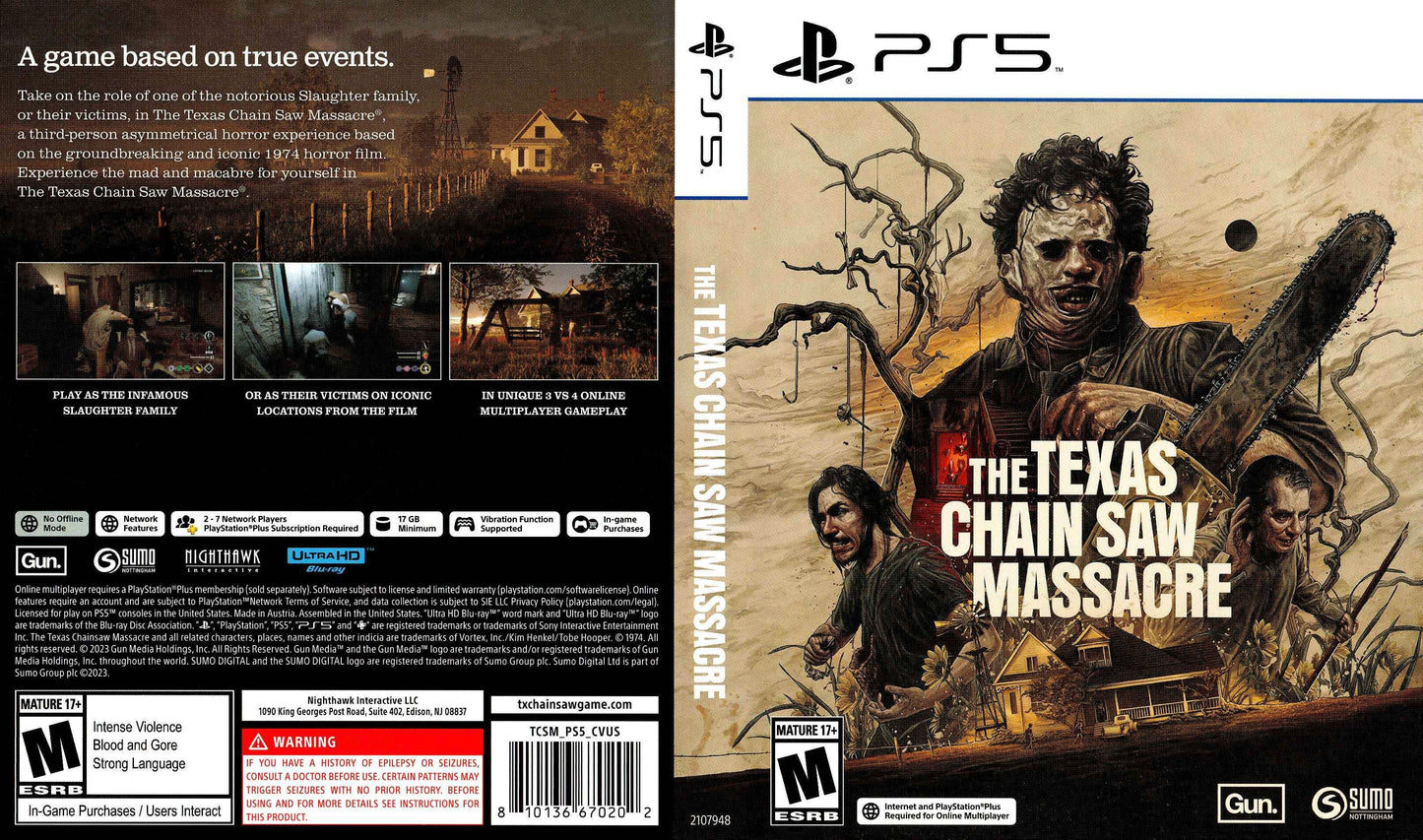 The Texas Chain Saw Massacre Cover Art - WOI Solutions