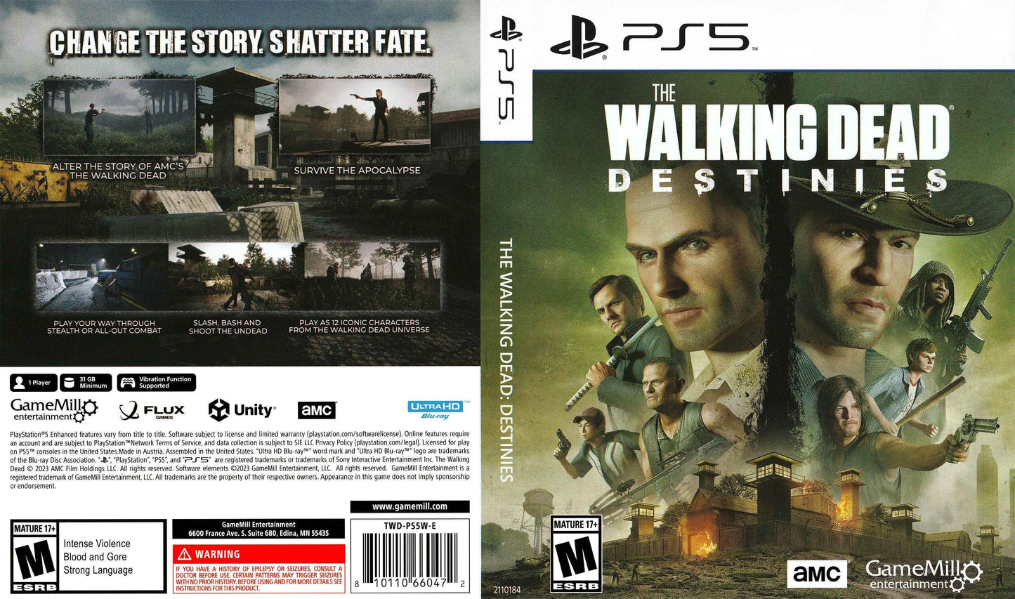 The Walking Dead Destinies Cover Art - WOI Solutions