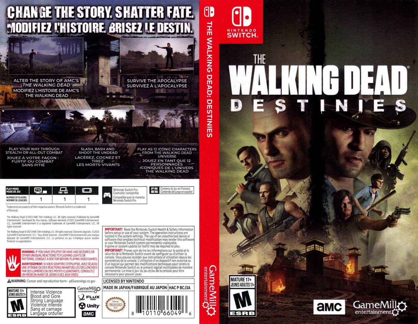 The Walking Dead Destinies Cover Art - WOI Solutions