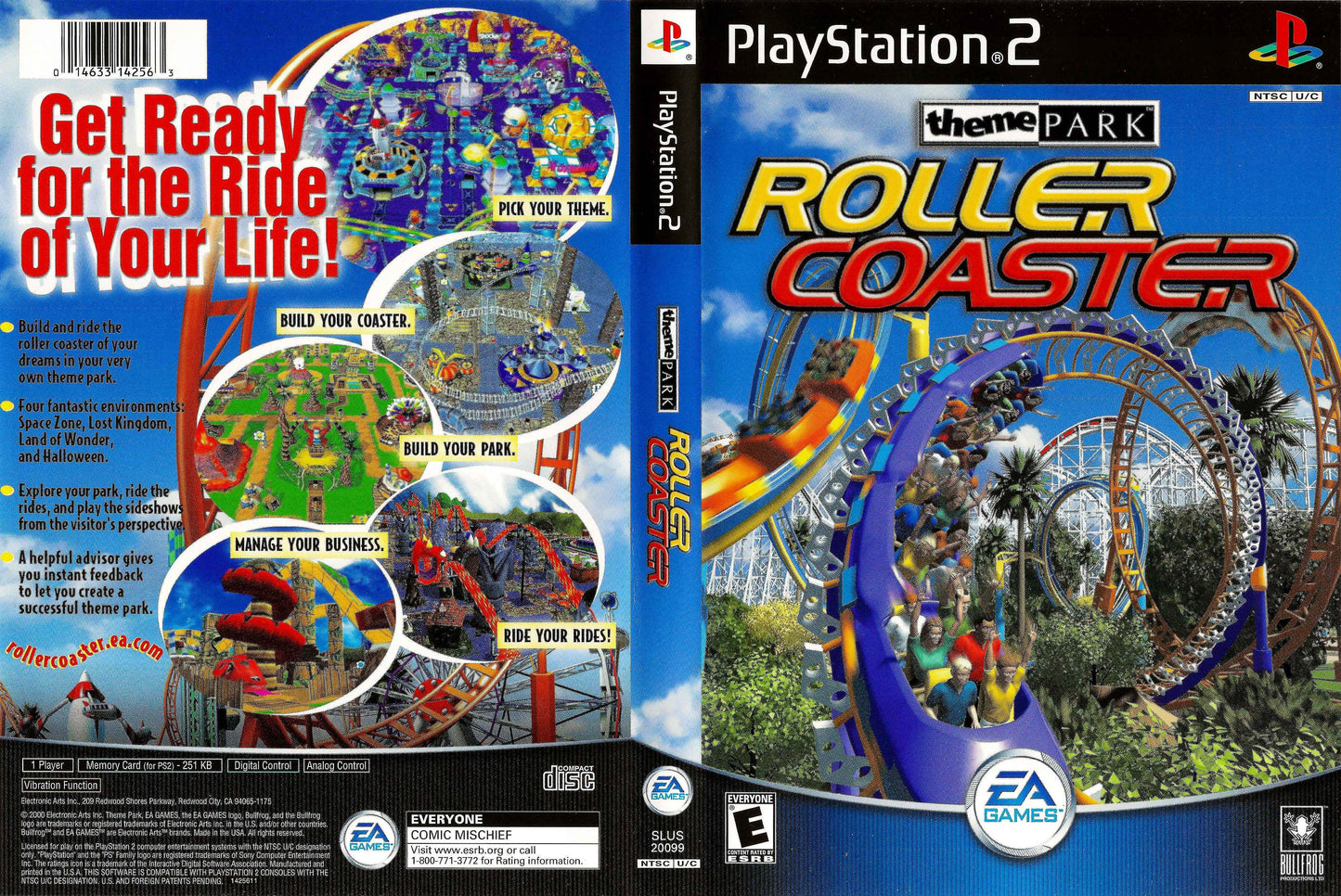 Theme Park Roller Coaster Cover Art - WOI Solutions