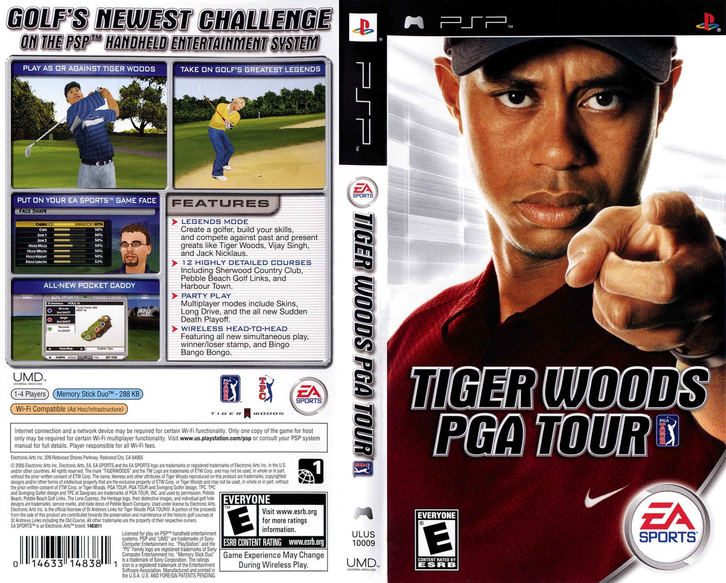 Tiger Woods PGA Tour Cover Art - WOI Solutions
