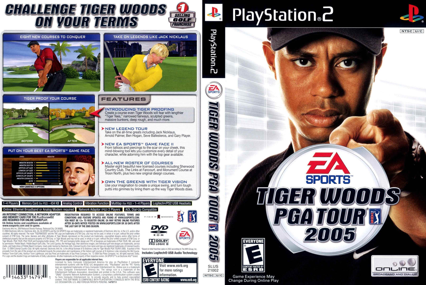 Tiger Woods PGA Tour 2005 Cover Art - WOI Solutions