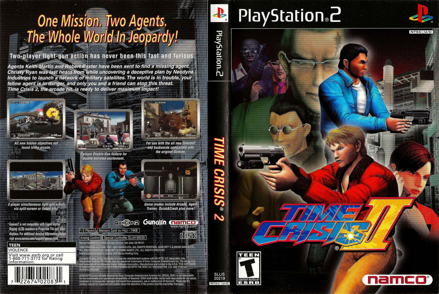 Time Crisis 2 Cover Art - WOI Solutions