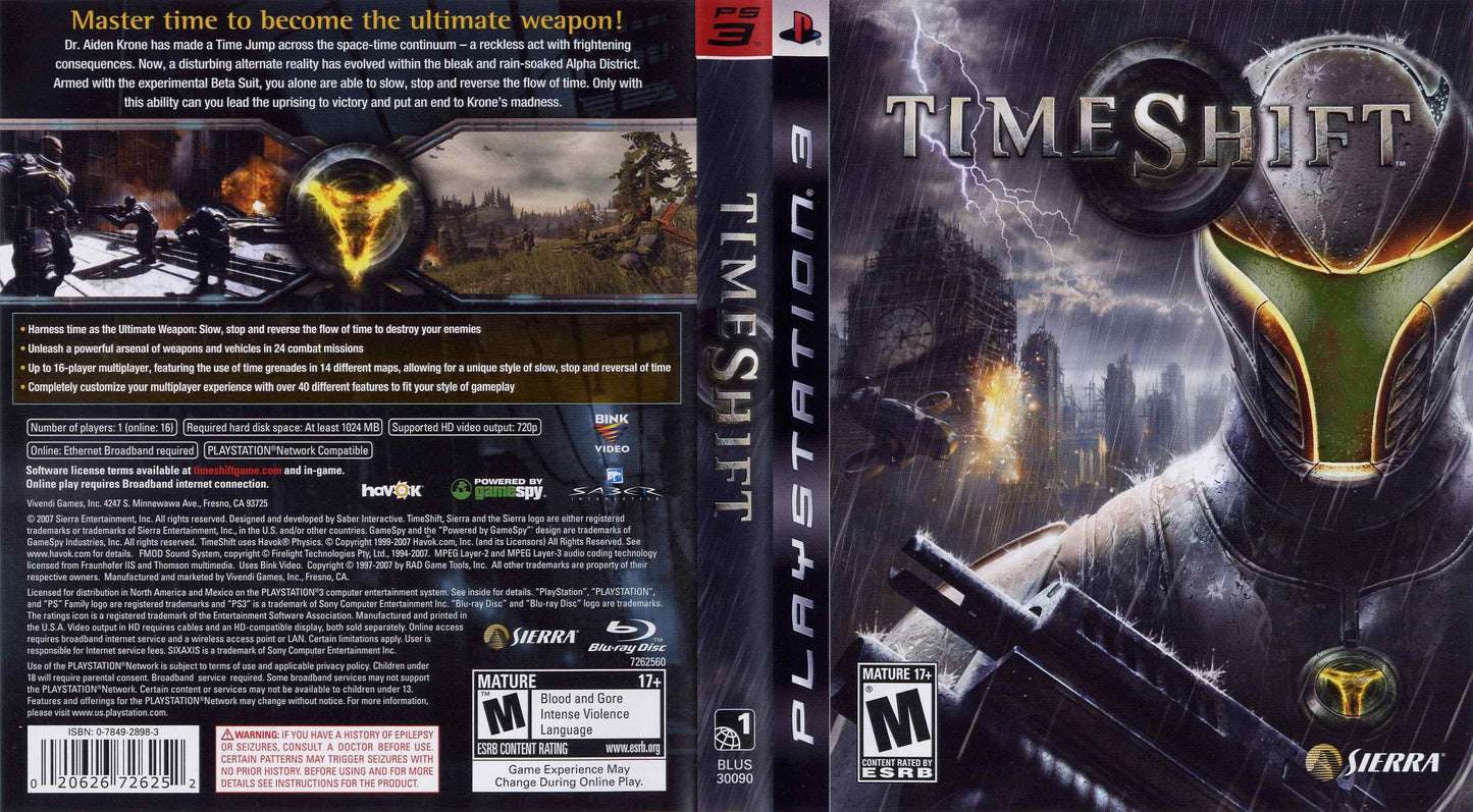 TimeShift Cover Art - WOI Solutions