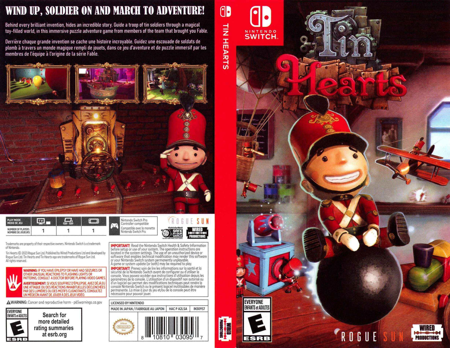 Tin Hearts Cover Art - WOI Solutions