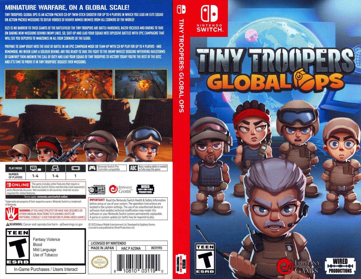 Tiny Troopers Global Ops Cover Art - WOI Solutions