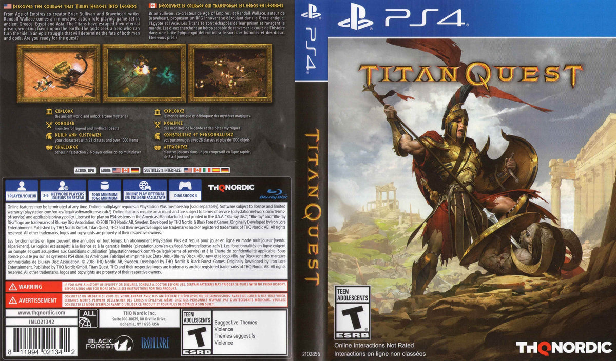 Titan Quest Cover Art - WOI Solutions