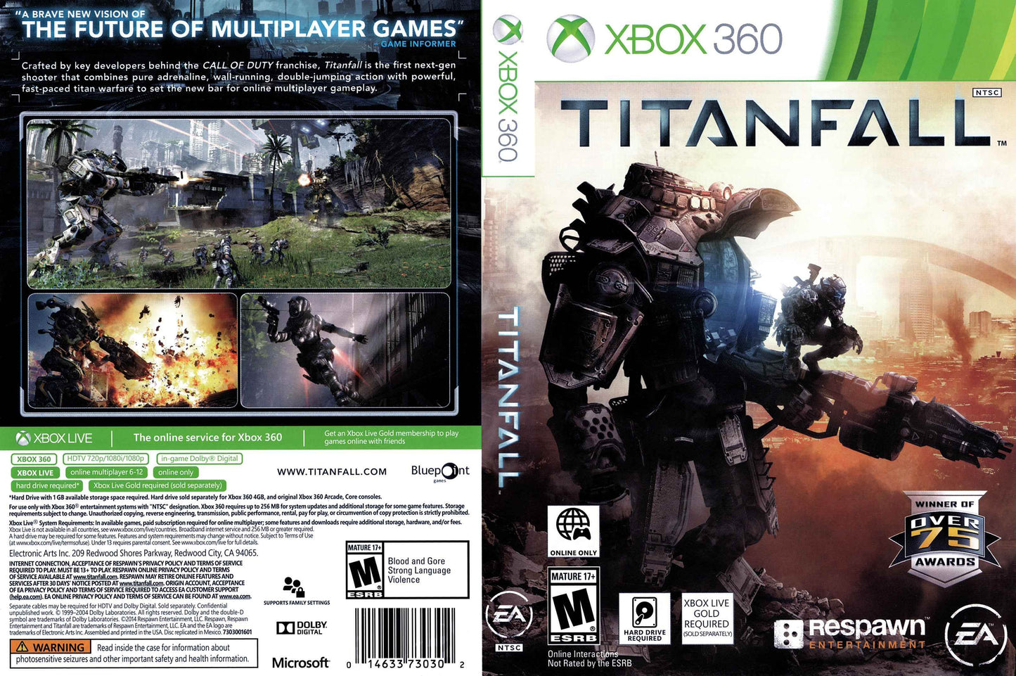 Titanfall Cover Art - WOI Solutions