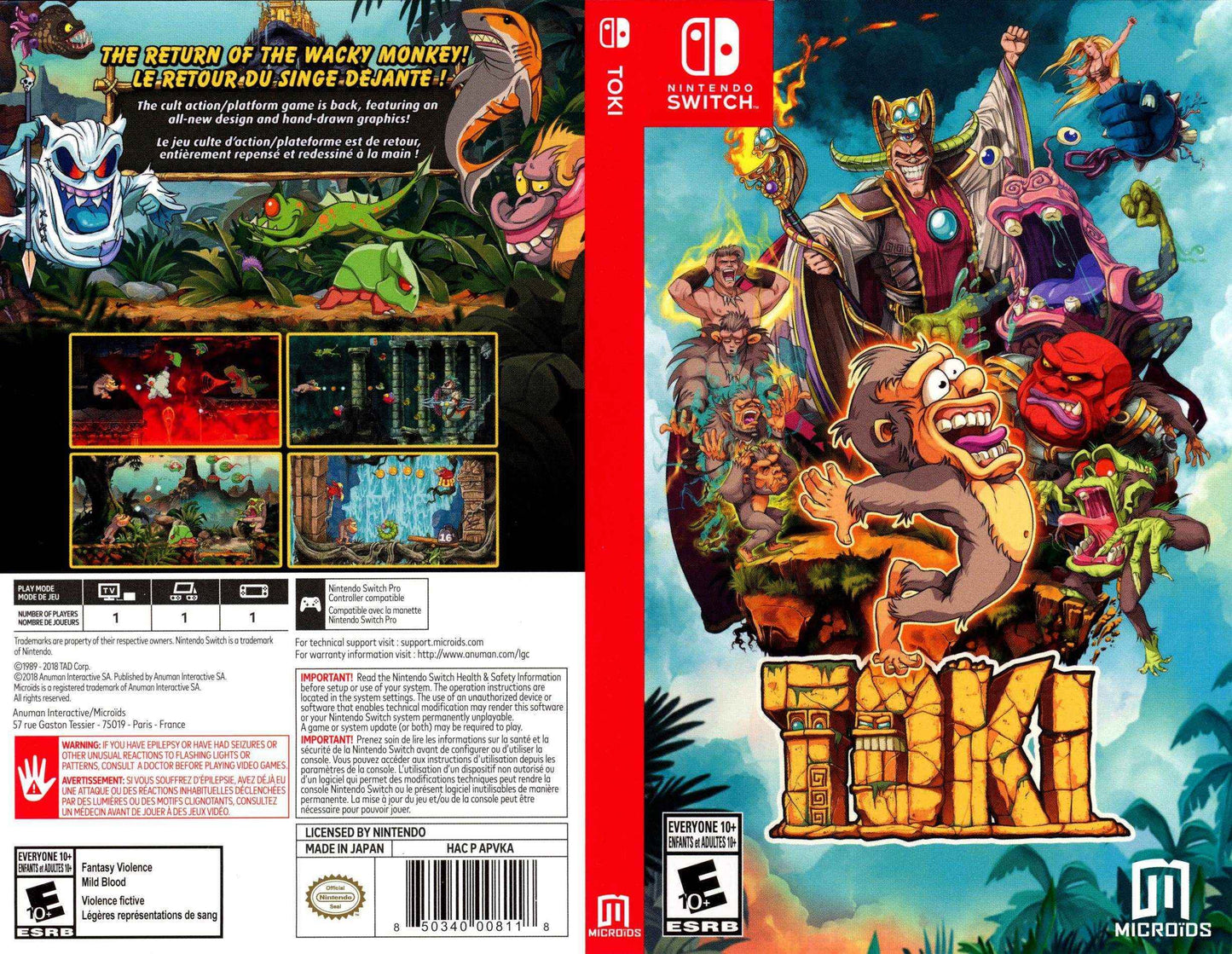 Toki Cover Art - WOI Solutions