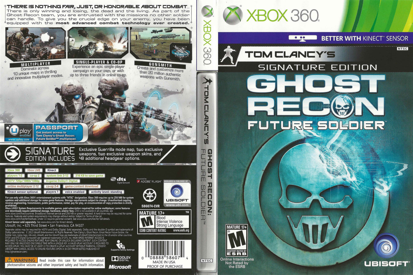 Tom Clancy's Ghost Recon Future Soldier Cover Art - WOI Solutions