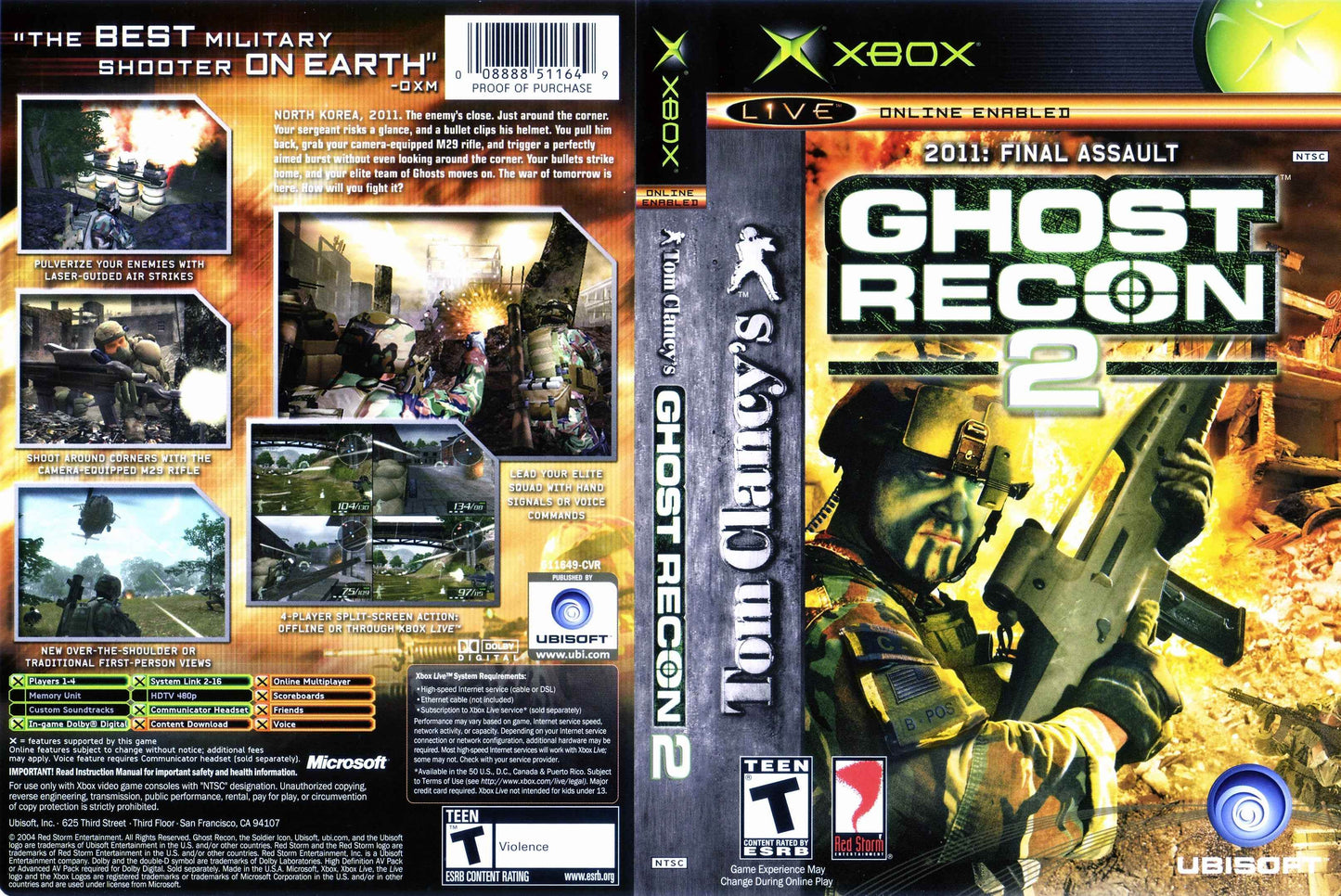 Tom Clancy's Ghost Recon 2 Cover Art - WOI Solutions