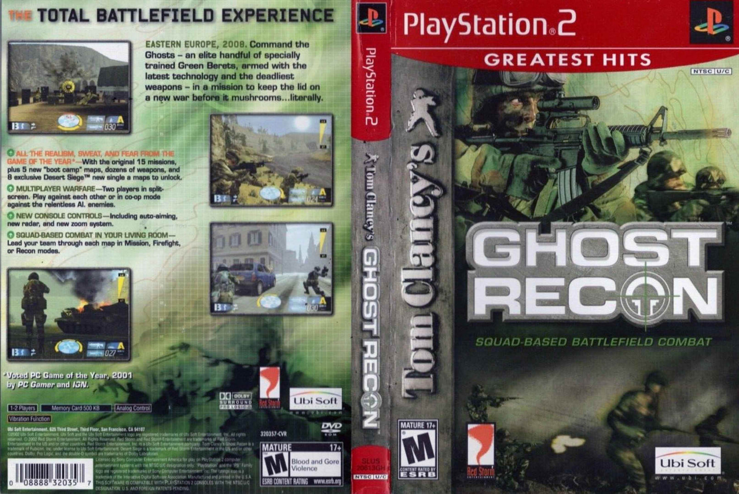 Tom Clancy's Ghost Recon Cover Art - WOI Solutions