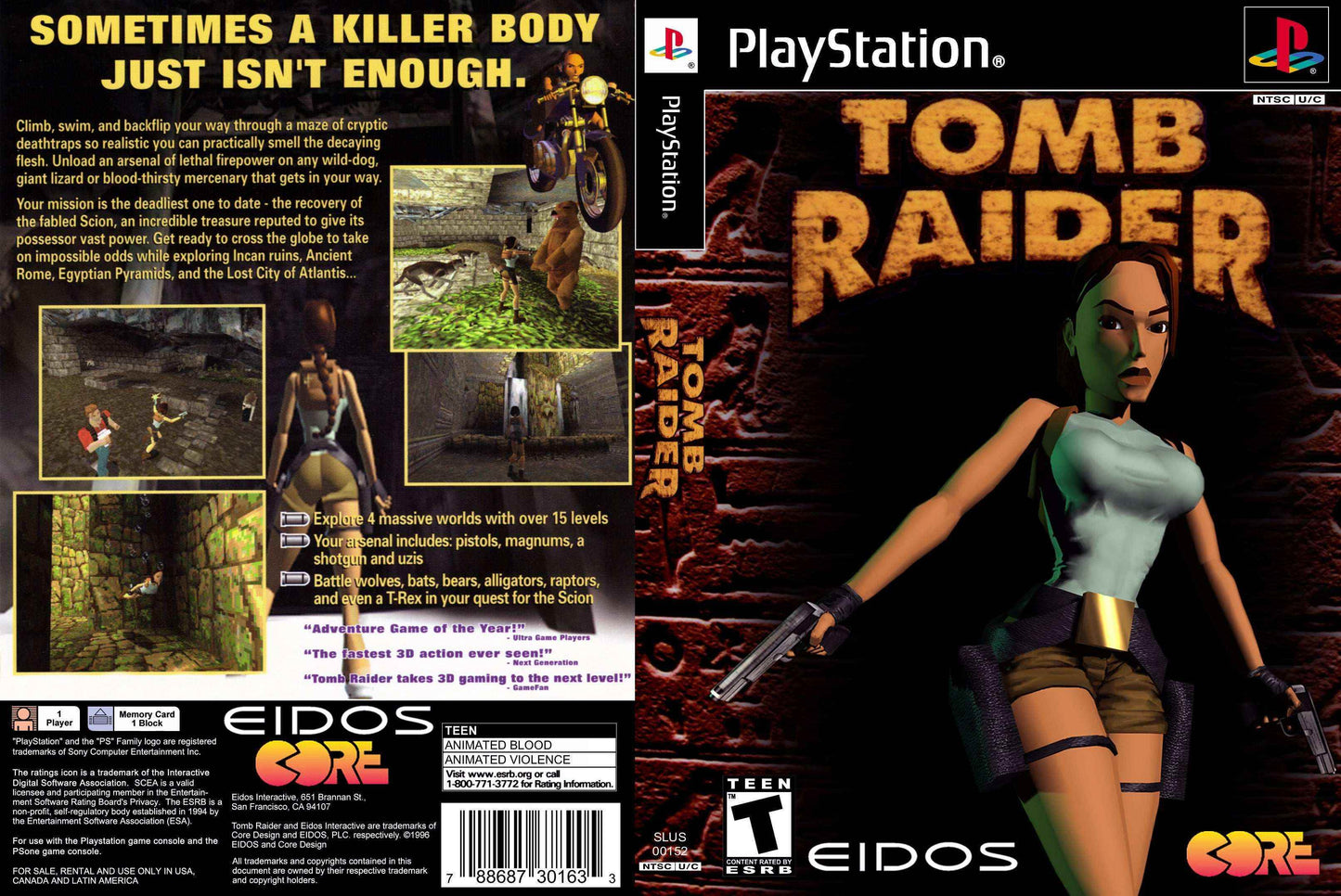 Tomb Raider Cover Art - WOI Solutions
