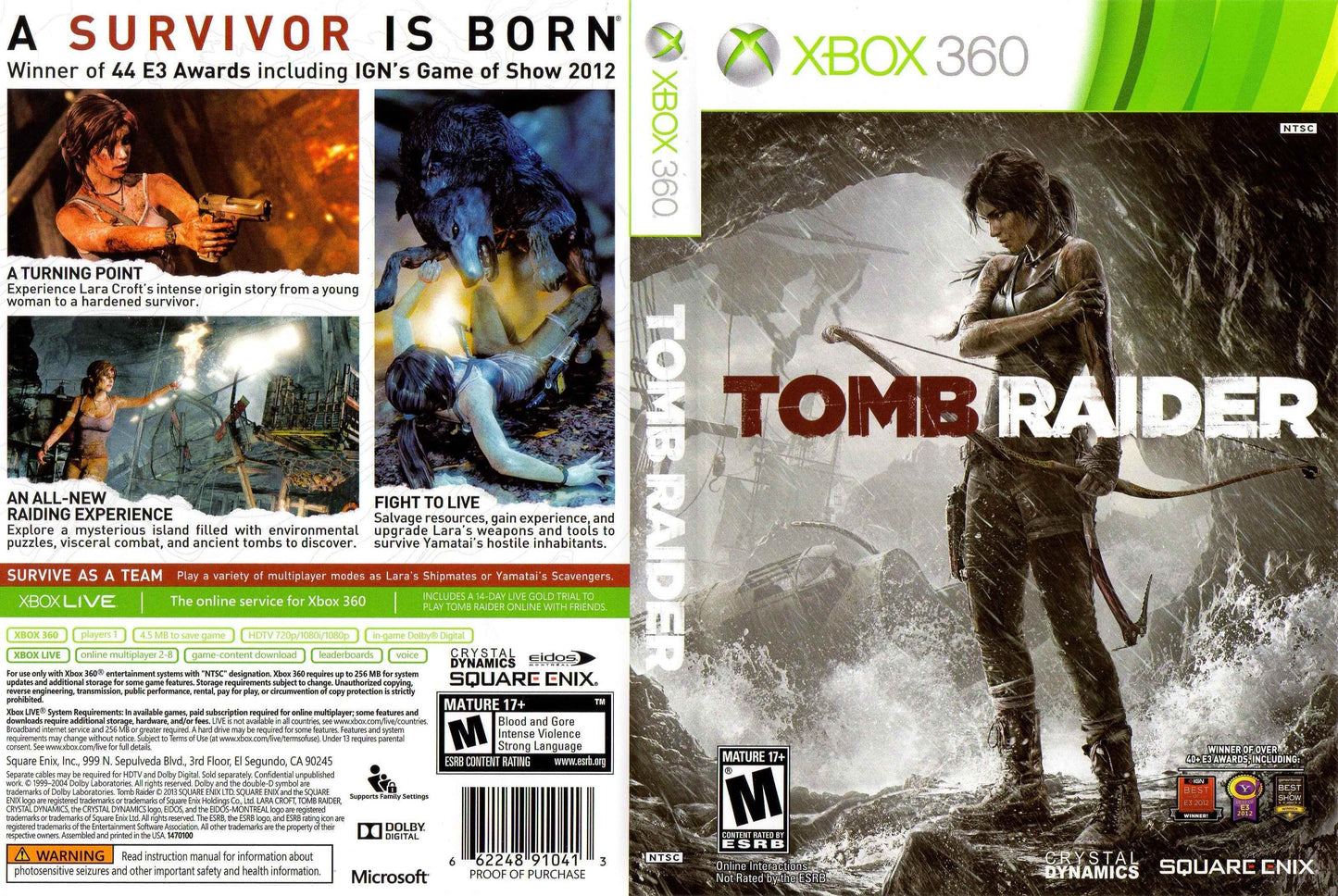 Tomb Raider Cover Art - WOI Solutions