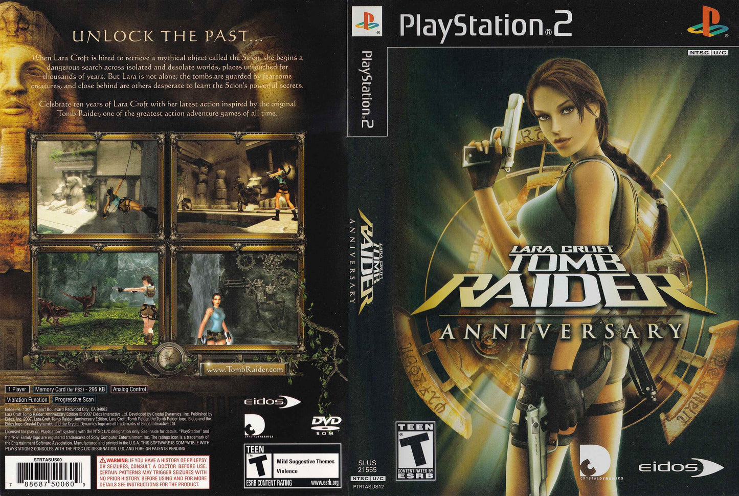 Tomb Raider Anniversary Cover Art - WOI Solutions