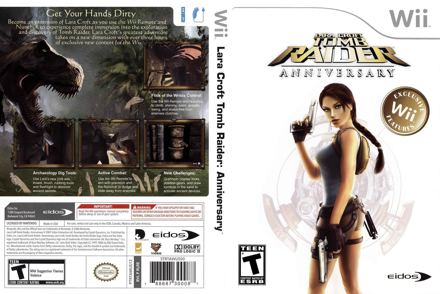 Tomb Raider Anniversary Cover Art - WOI Solutions