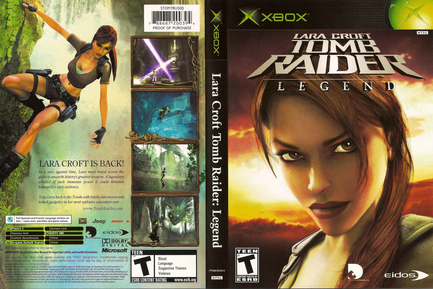 Tomb Raider Legend Cover Art - WOI Solutions