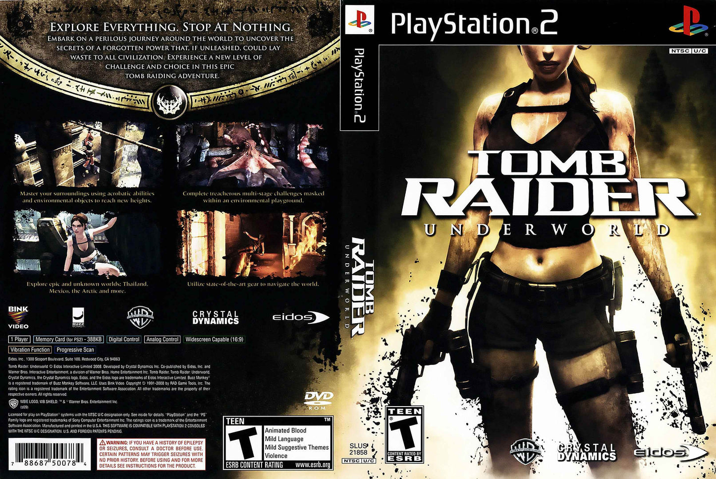 Tomb Raider Underworld Cover Art - WOI Solutions