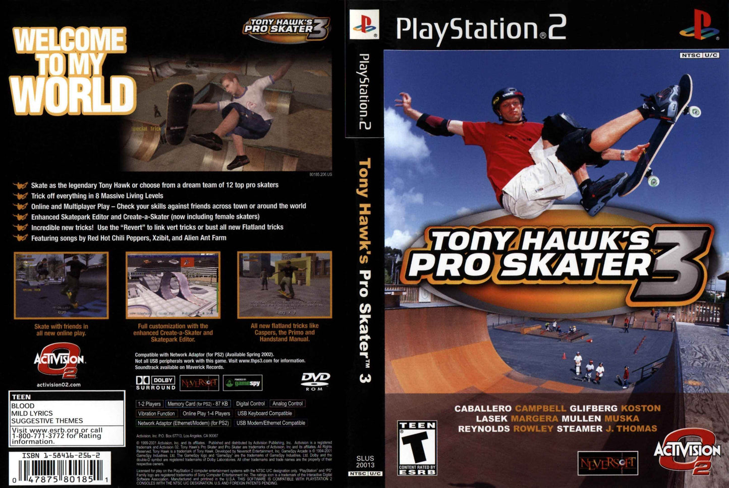 Tony Hawk's Pro Skater 3 Cover Art - WOI Solutions