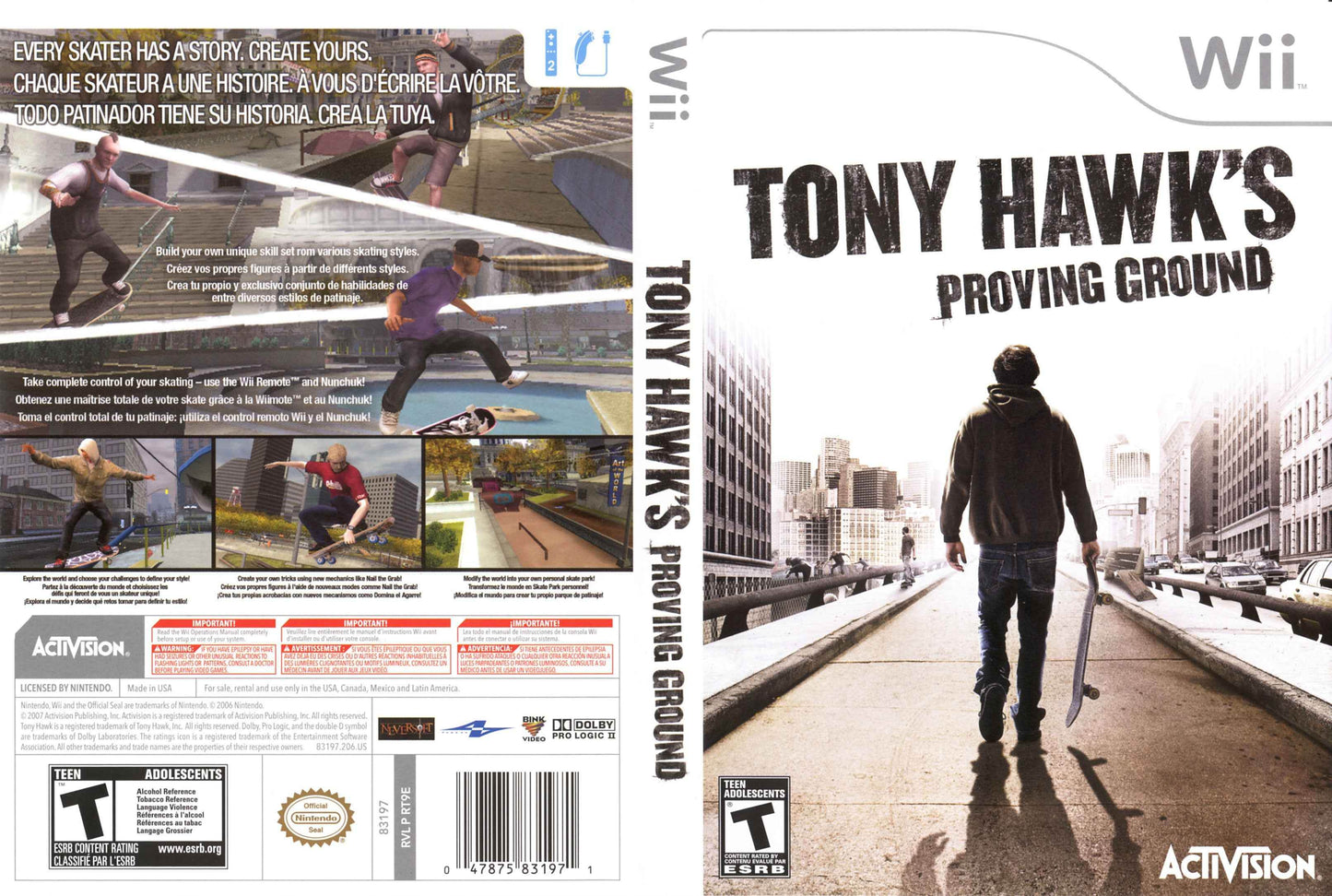 Tony Hawk's Proving Ground Cover Art - WOI Solutions