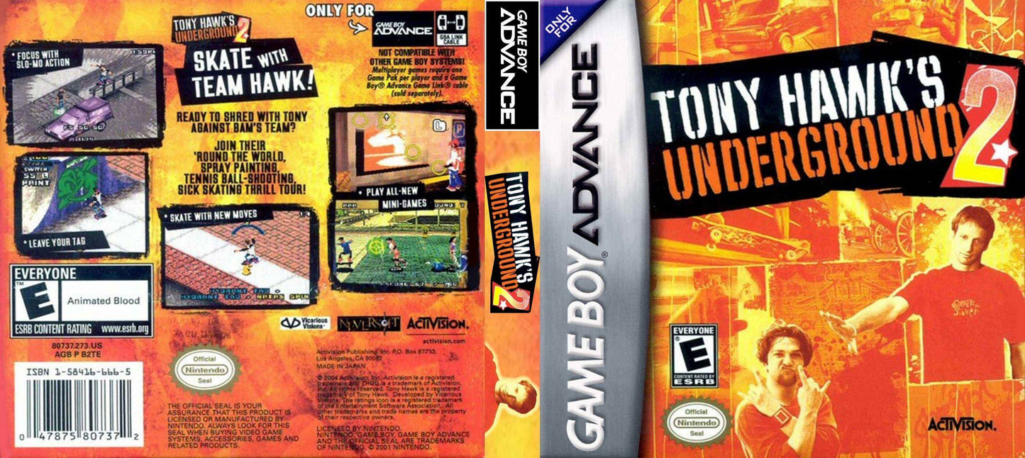 Tony Hawk's Underground 2 Cover Art - WOI Solutions