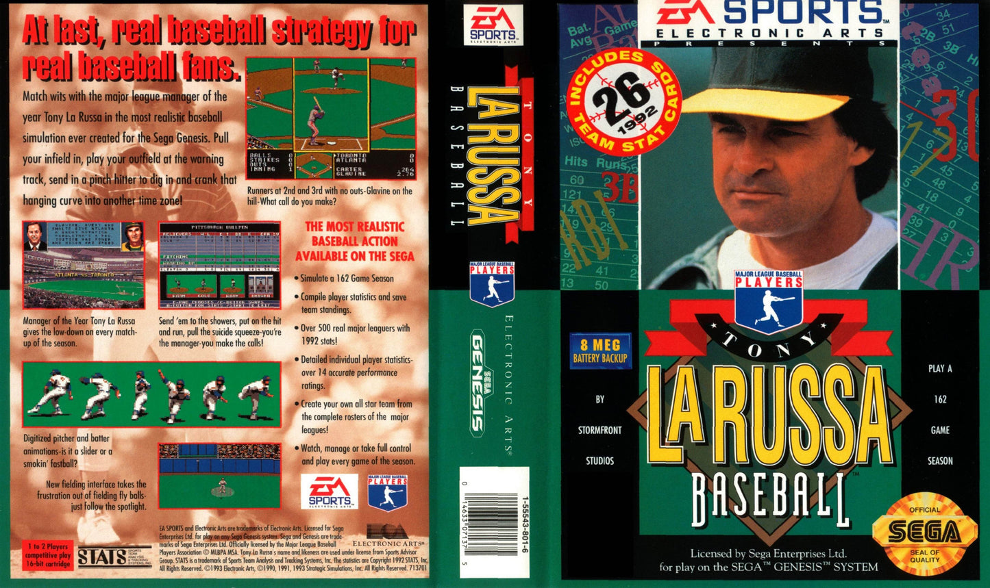 Tony La Russa Baseball Cover Art - WOI Solutions