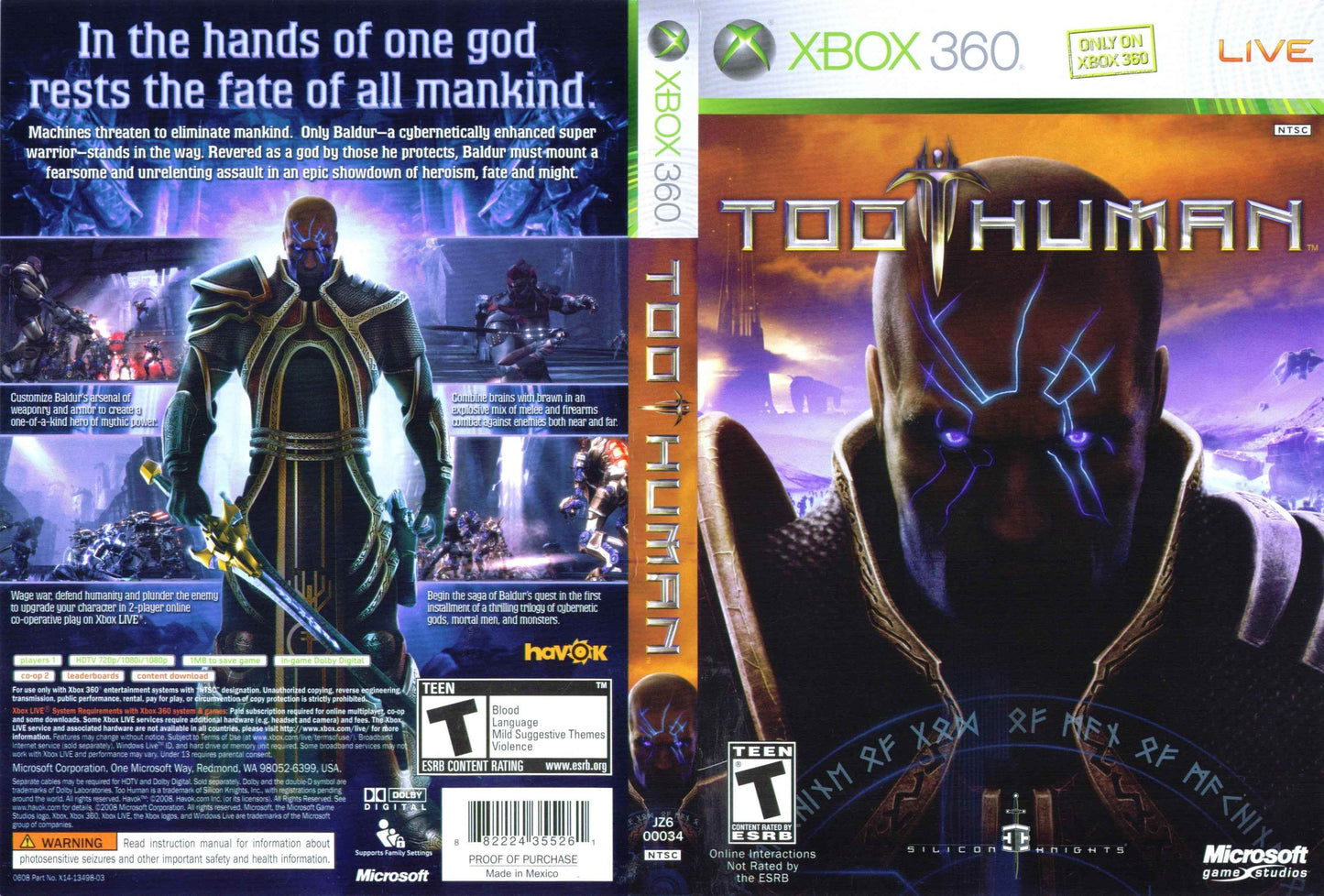 Too Human Cover Art - WOI Solutions