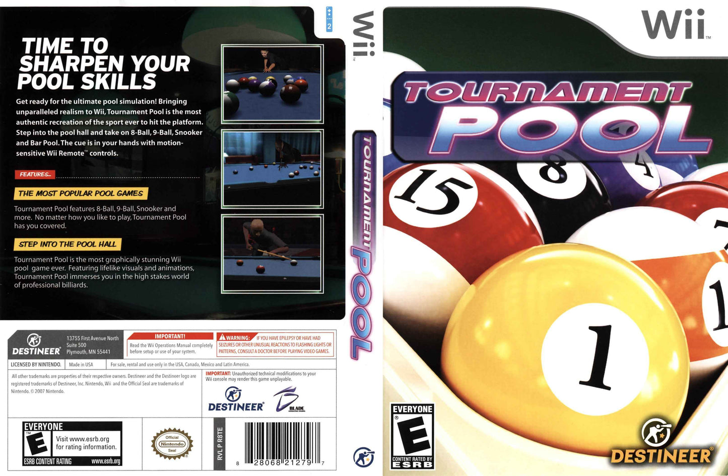 Tournament Pool Cover Art - WOI Solutions