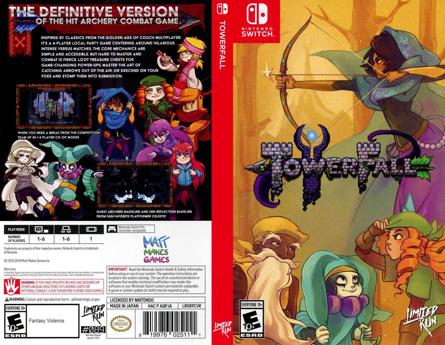 TowerFall Cover Art - WOI Solutions