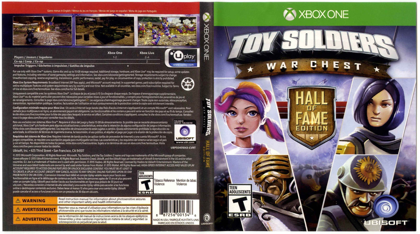 Toy Soliders War Chest Cover Art - WOI Solutions