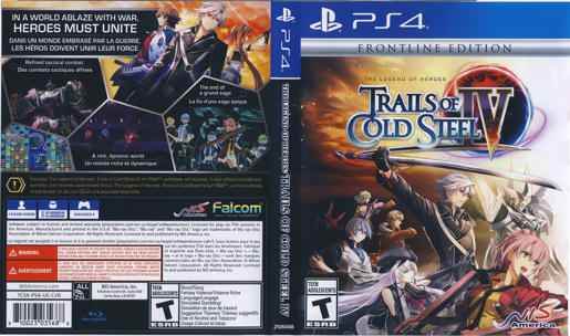 Trails of Cold Steel IV Cover Art - WOI Solutions