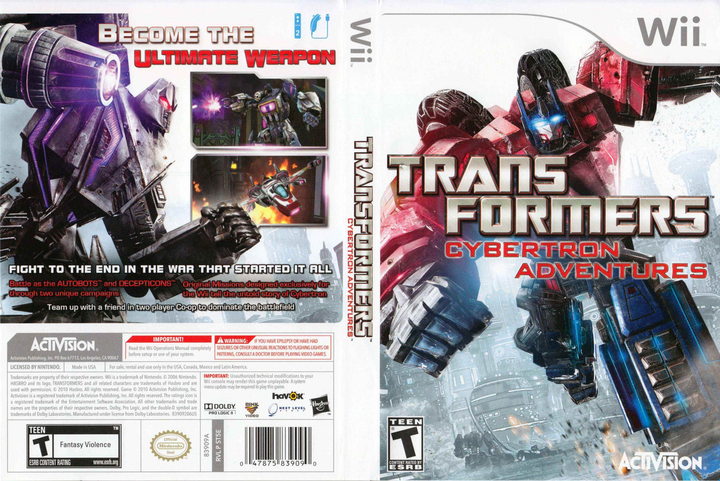 Transformers Cybertron Adventures Cover Art - WOI Solutions