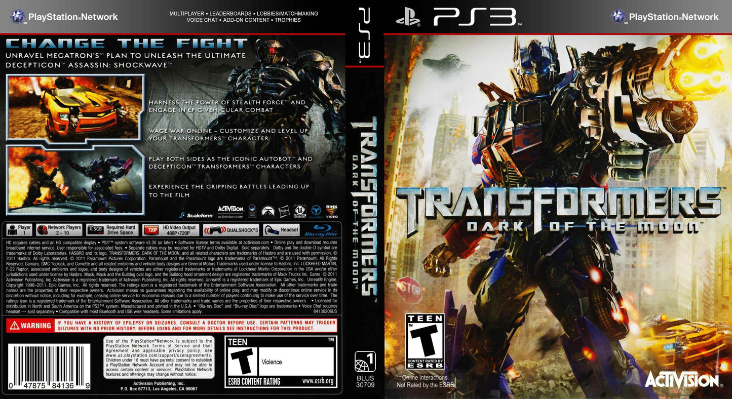 Transformers Dark Moon Cover Art - WOI Solutions