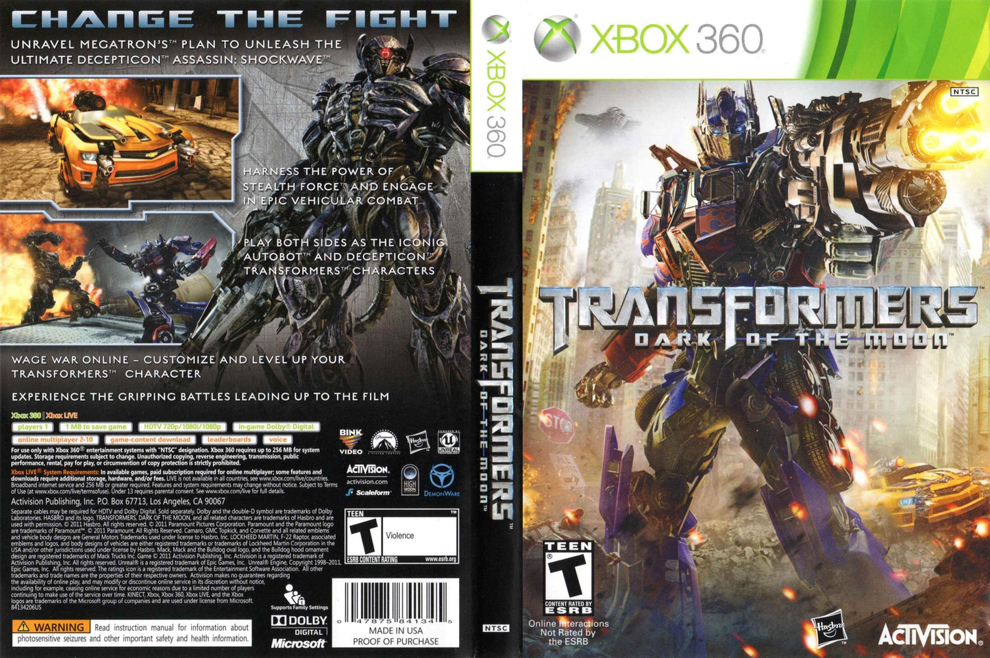 Transformers Dark of the Moon Cover Art - WOI Solutions