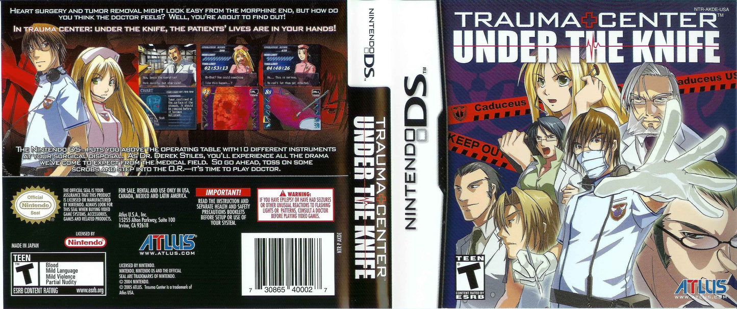 Trauma Center Cover Art - WOI Solutions