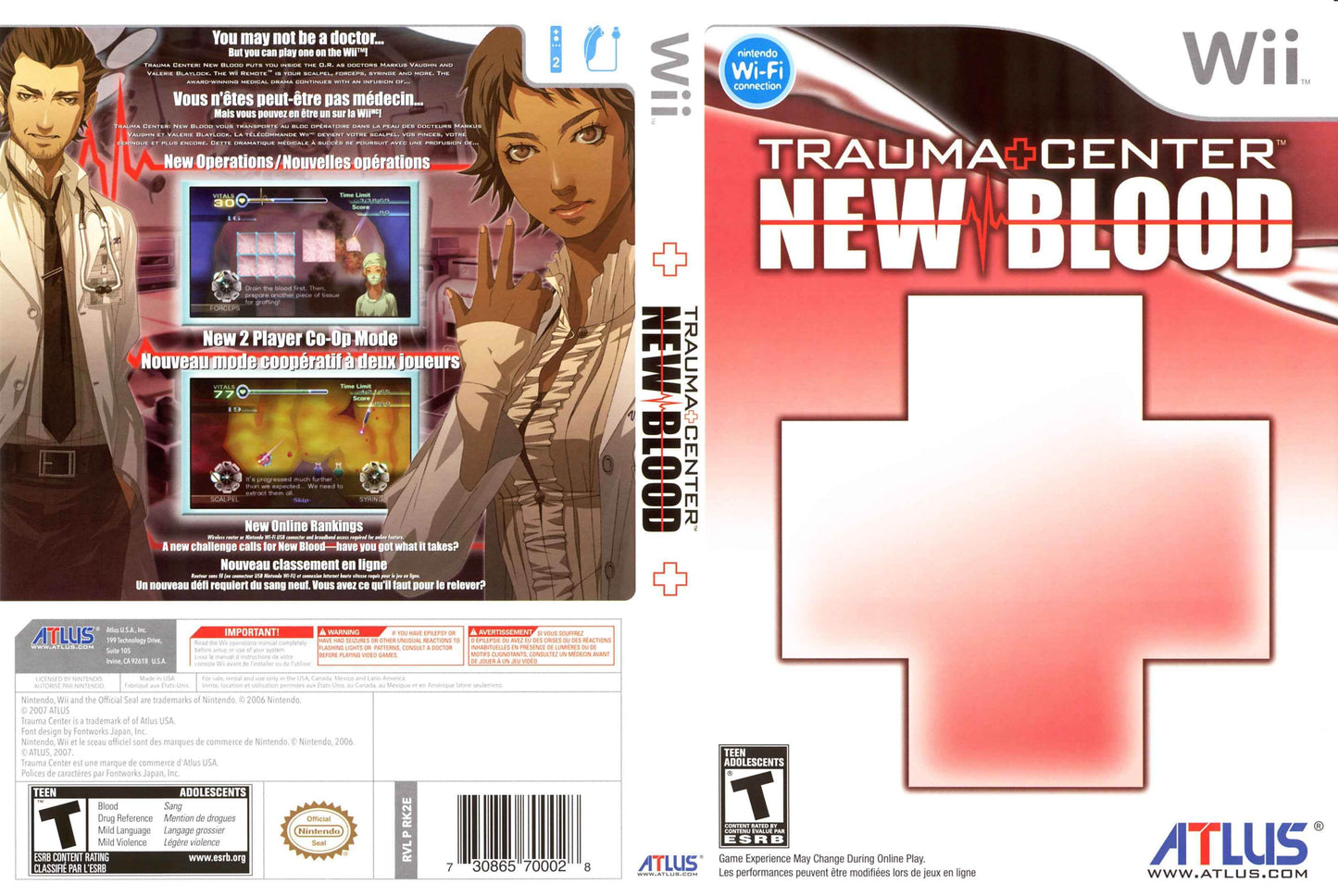 Trauma Center New Blood Cover Art - WOI Solutions