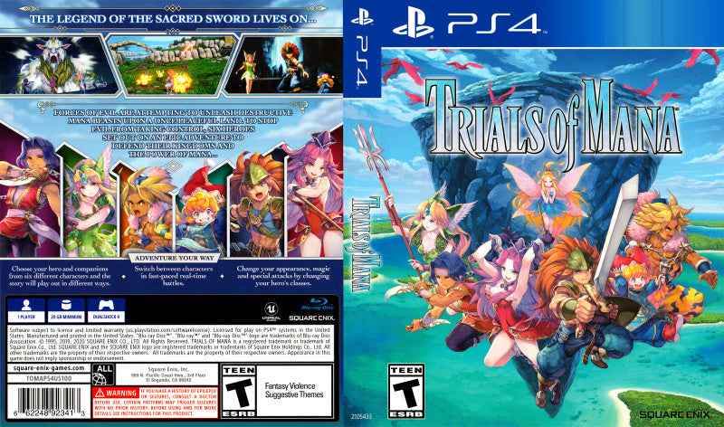 Trials of Mana Cover Art - WOI Solutions