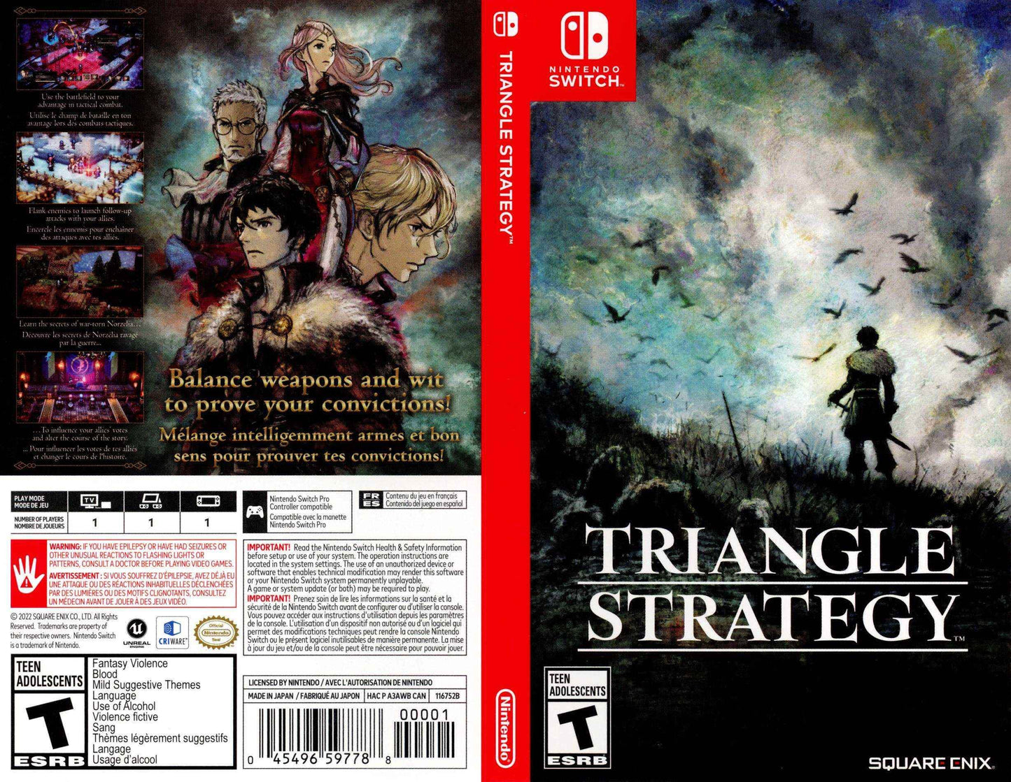 Triangle Strategy Cover Art - WOI Solutions