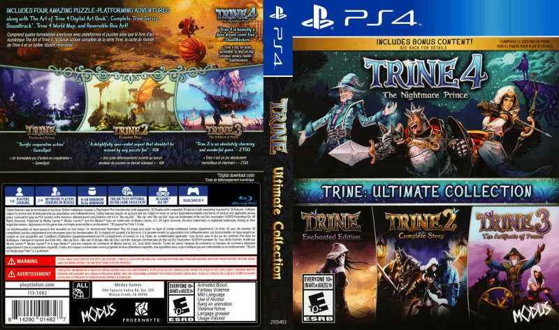 Trine - Ultimate Collection Cover Art - WOI Solutions