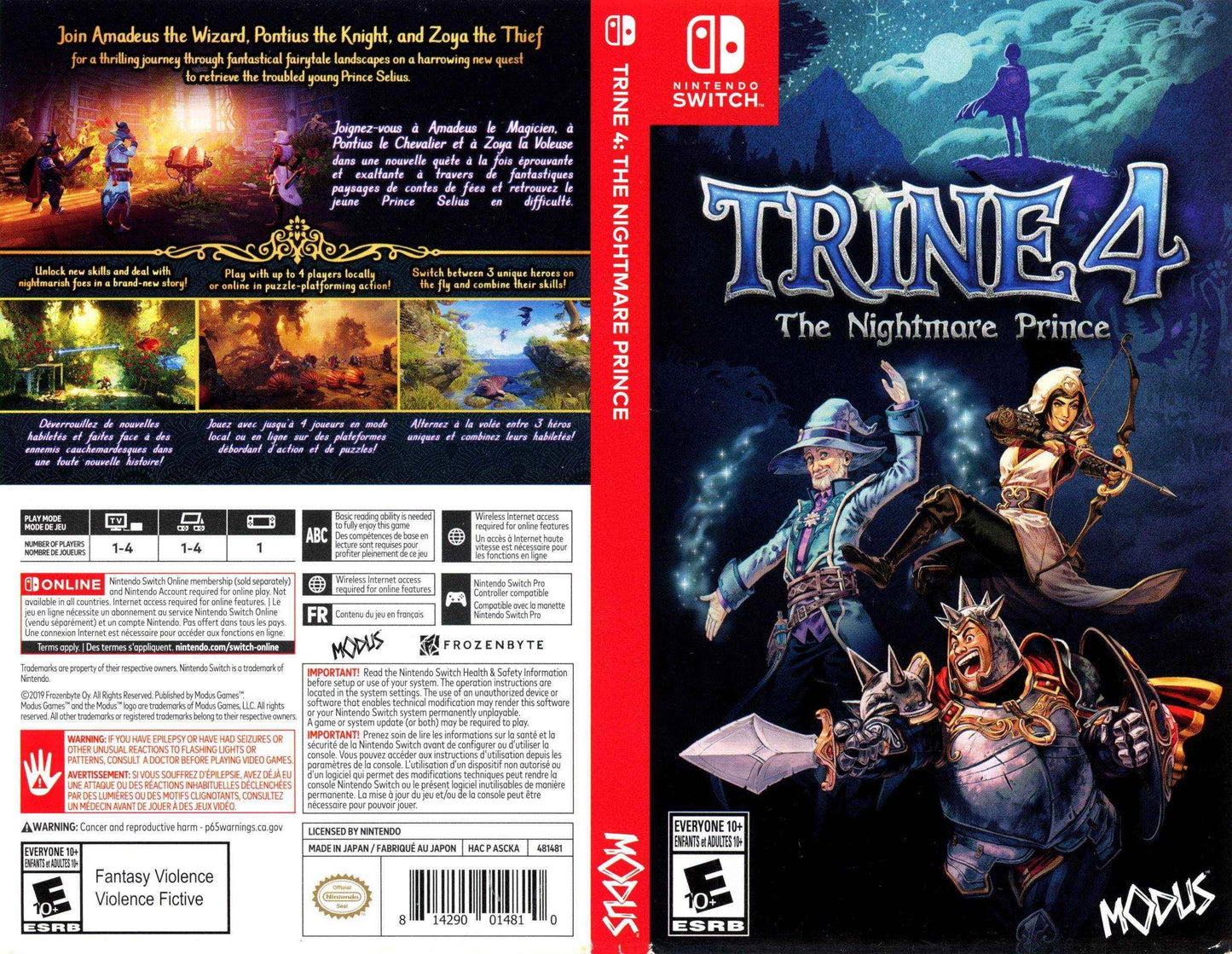 Trine 4 Cover Art - WOI Solutions