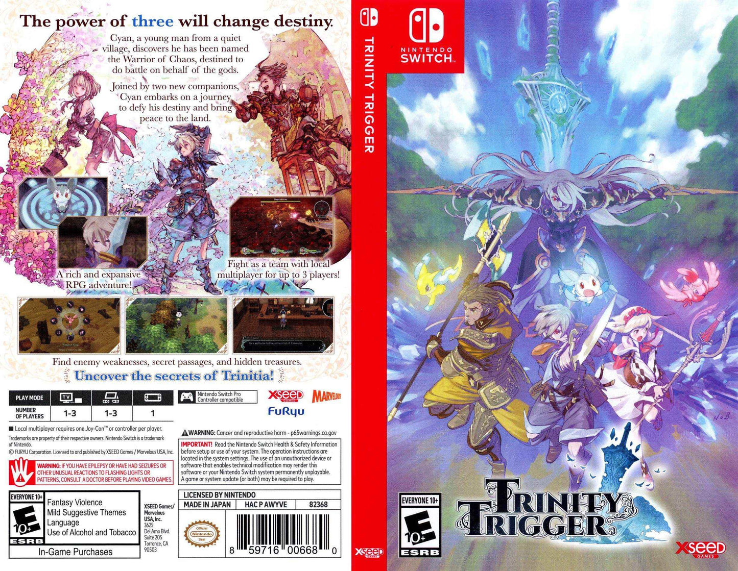 Trinity Trigger Cover Art - WOI Solutions