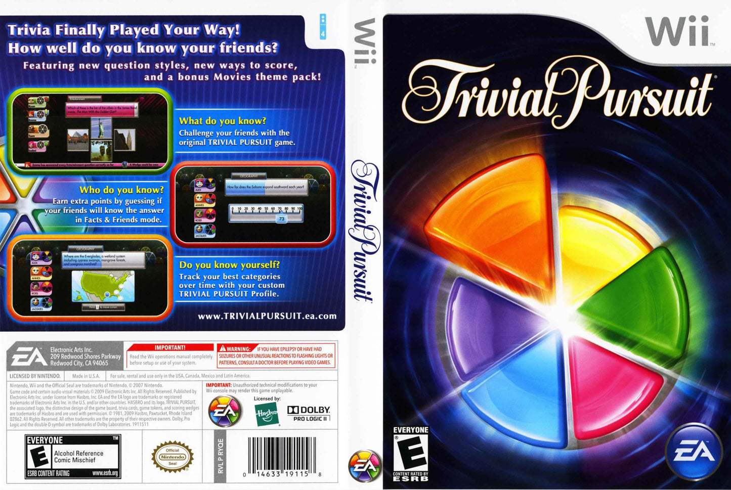 Trivial Pursuit Cover Art - WOI Solutions