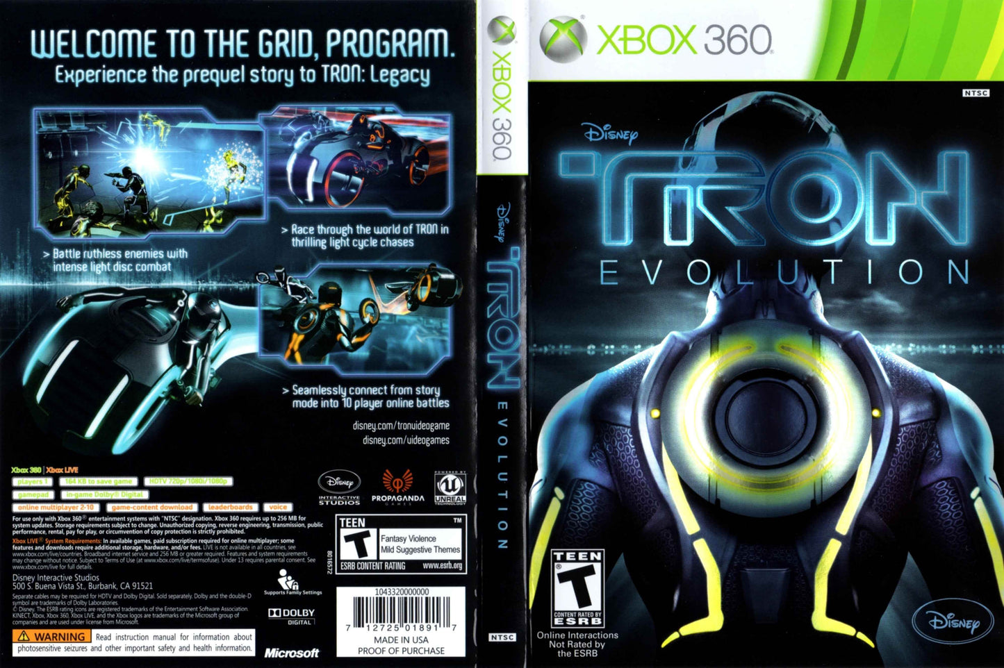 Tron Evolution Cover Art - WOI Solutions