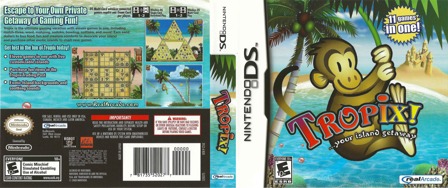 Tropix! Cover Art - WOI Solutions