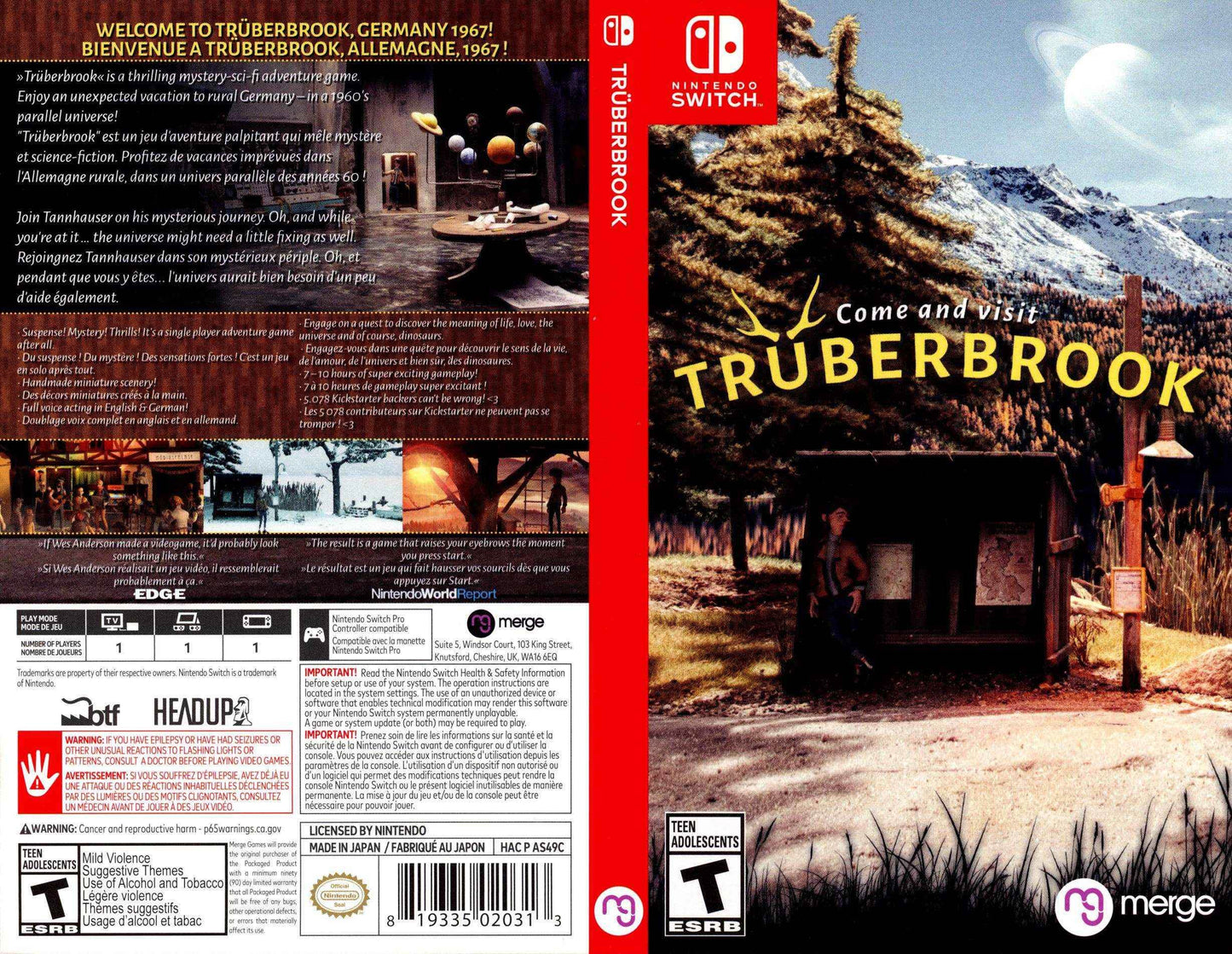 Trüberbrook Cover Art - WOI Solutions