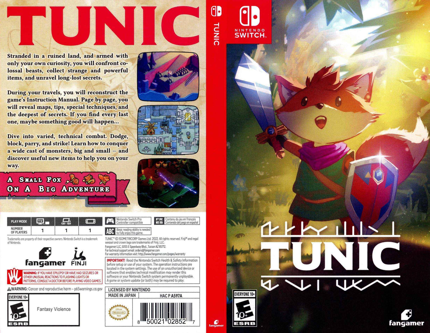 Tunic Cover Art - WOI Solutions