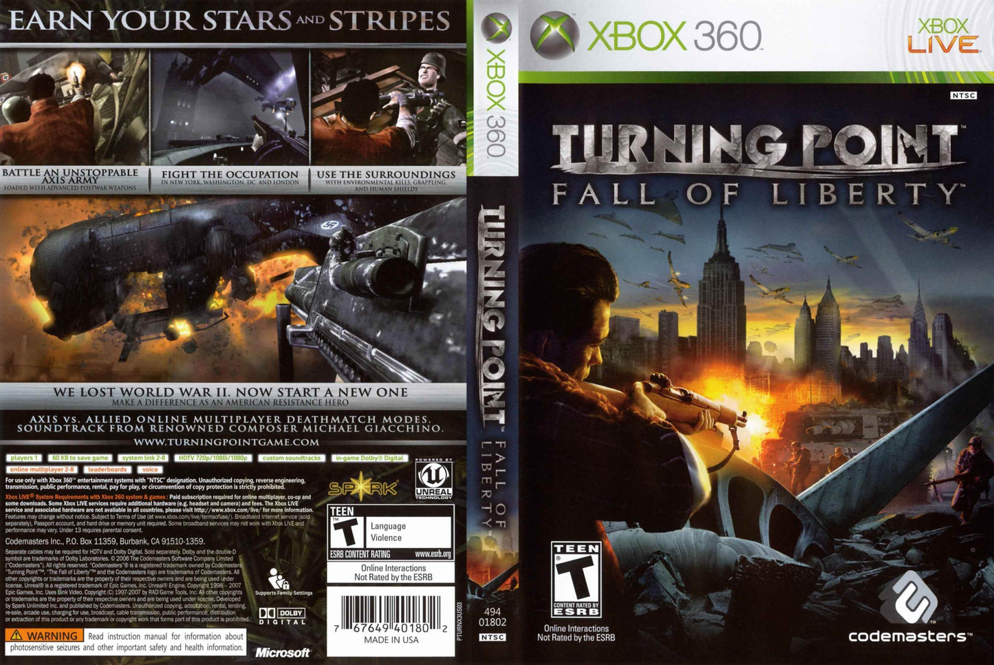 Turning Point Fall Of Liberty Cover Art - WOI Solutions