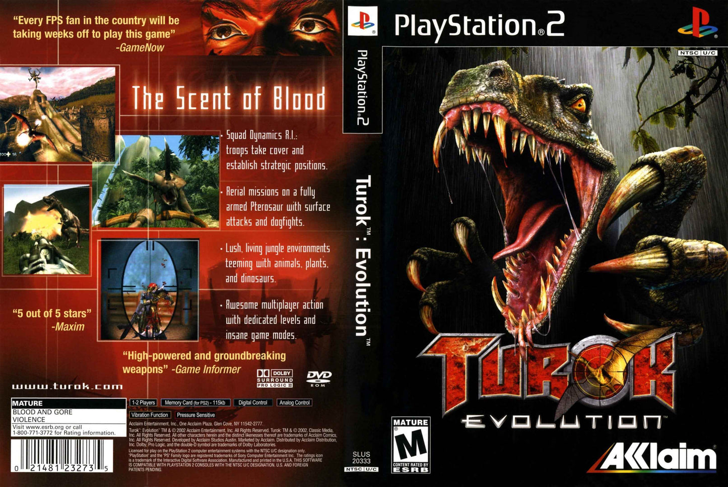 Turok Evolution Cover Art - WOI Solutions